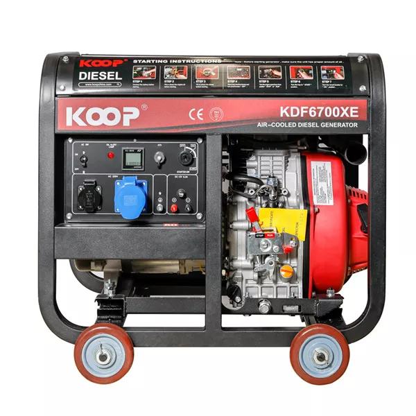موتور برق 4.5 کیلووات دیزلی کوپ KDF6700XE