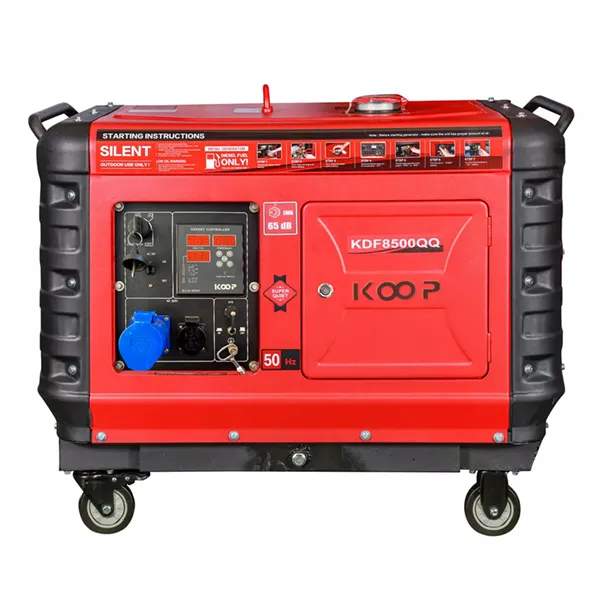 موتور برق 5.5 کیلووات دیزلی کوپ KDF8500QQ سایلنت